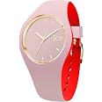 ICE-WATCH Ice Loulou - Montre Femme Bracelet Silicone, Boîtier Small 34mm, Étanchéité 10 ATM