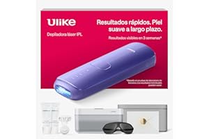 Ulike Air 3 Deluxe Set de Laser Depilación – Depiladora Laser con Resultados Duraderos, Casi Indolora, 3 Modos, Uso en Todo el Cuerpo, Incluye Esterilizador UV y Gel de Aloe Vera