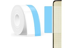SUPVAN T50M Etiketter, 45mm x 13mm + 15mm, 60 St/Rull, Svart På