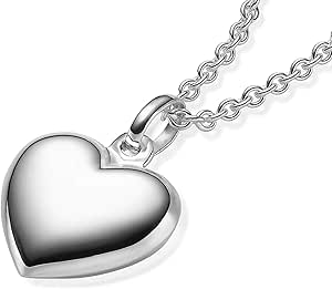 Herzkette Silber 925 Kette Damen Gratis Etui Mit Gravur Echt Echtsilber Herzanhanger Herzchenkette Halskette Herz Silberkette Anhanger Frau Frauen Freundin Klein Ff74ss92545 0 Amazon De Fashion