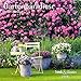 Gartenparadiese 2018 - Broschürenkalender - Wandkalender - mit herausnehmbarem Poster - Format 30 x 30 cm