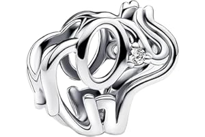 NUNUYAYA Perles Charms Argent Sterling 925 Breloque Pendentif Elephant Leaf Butterfly Car Dangle Bead Compatible pour Femmes Filles Européen Bracelets Colliers