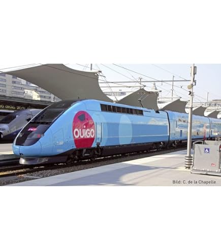 Coffret Train électrique Mehano TGV Ouigo HO Avec Rails Et Transfo Neuf