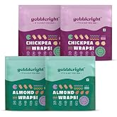 GOBBLERIGHT Gluten-Free Almond Wraps (Pack of 2) + Chic...