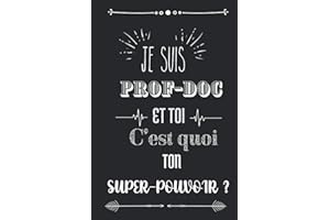 Je suis prof-doc et toi c'est quoi ton super-pouvoir ?: Je suis prof-doc et toi c'est quoi ton super-pouvoir ? | Carnet de notes personnelles | 6x9 ... Idée cadeau pour un professeur-documentaliste