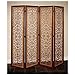 Artesia Handcrafted 4 Panel Premium Quality Wooden Room Partition / Wooden Room Divider / Wooden Screen / Wooden Room Seperator RS.10810.00