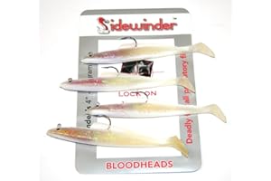 BLOODHEAD SANDEELS 4" Sidewinder 4" Sandeels - 10g - Pack Qty 4