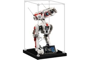 icuanuty Teca per Lego BD-1 75335, Vetrina in Acrilico per Modellismo Collezionismo (Solo Vetrina)