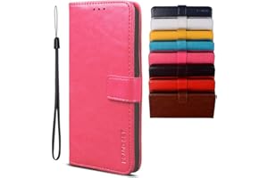 BRAND SET Case for Cubot Max 3 Wallet Case, PU Leather with Magnetic Closure Card Holder Stand Cover, Leather Wallet Flip Phone Cover for Cubot Max 3-Rose red
