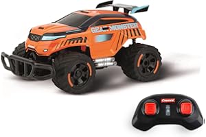 Carrera RC Gear Monster 3.0 – Offroader, Top-Speed bis 12 km/h, USB-C Akku und Full Function Steuerung – Perfekt für spannende Outdoor-Abenteuer auf unwegsamem Gelände und spektakuläre Manöver
