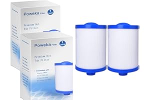 Hot Tub Filter Compatible with Unicel 6CH-940, Pleatco PWW50P3, PWW50-P3, Filbur FC-0359, Waterways 817-0050, 25252, 378902, 03FIL1400 Lazy Spa Filters 2 pack By Wadoy