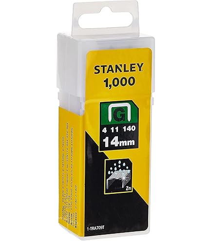 Agrafeuse à main Stanley Agrafeuse manuelle TR110 agrafes G de 6 à 14 mm - 6-TR110