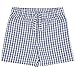 Kite Kids Gingham Check Shorts in Navy/Ecru 0-3 Months