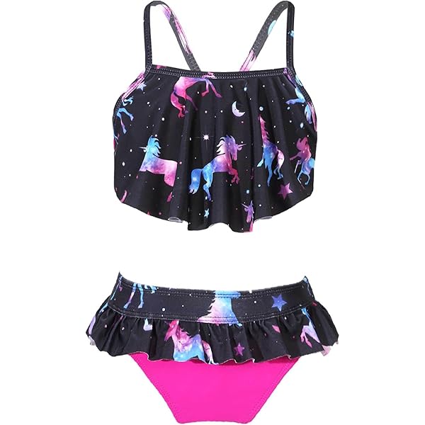 Maillot De Bain Une Pièce à Manches Longues Avec Imprimé De Dessin