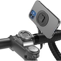 Supporto Telefono Per Bici A 360° – Fissaggio Rapido, Antivibrazione, Non Blocca La Fotocamera, Perfetto Per Video In Moto E Mountain Bike