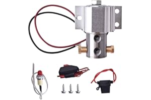 BDFHYK Front Brake Line Lock Kit Roll Control Brake Lock for Brakes/Drag Race/Hill Holder Silver