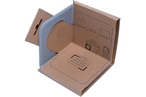 ‎RATI rati Nook 2x Kofferraum Organizer Klett & Antirutschpads Gepäckfixierung Kofferraum - Auf jeder Oberfläche -Designprämiert iF Award - Universal Auto Zubehör für Taschen Flaschen Boxen usw. - Grau