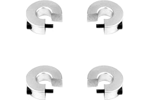 iYueMps Lot de 4 butées de rail linéaires SBR12 SBR - Anneau de fixation pour rail linéaire SBR12 - Pièces CNC pour imprimantes 3D DIY et machines CNC