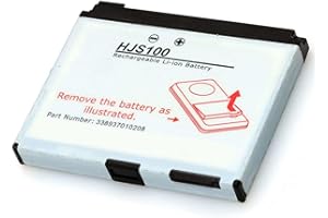 Ukkipower HJS100 338937010208 Ersatz 3.7V 900mAh Akku Kompatibel mit Becker GPS Navigation HJS100 HJS-100 Map Pilot