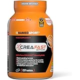 NAMEDSPORT> CreaFast®, Creatina Monoidrato in Compresse gastroresistenti con un'esclusiva composizione bifasica. 120 compress