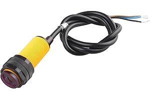 HALJIA E18-d80nk Infrarouge Obstacle Évitement Sensor Module de 3 à 50 cm réglable photoélectrique commutateur Compatible avec Arduino Smart Car