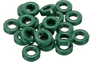 PATIKIL 20Stk Ferrite Toroid Kern Toroid Kern 0.8" ADx0.4" IDx0.3" H Ferrite Ringe Transformator Ferrite Toroid Kerne für EMI/RFI Filtern Grün