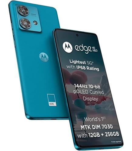 Motorola Edge 40 Neo (Black Beauty, 256 GB) (12 GB RAM) : Amazon