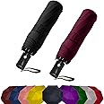 SIEPASA Windproof Travel Compact Umbrella-Automatic Umbrellas for Rain-Compact Folding Umbrella, Travel Umbrella Compact, Small Portable Windproof Umbrellas for Men Women Teenage.