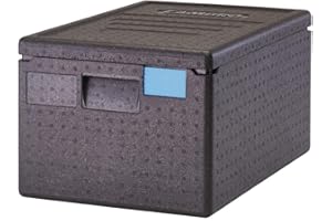 Cambro EPP180110 Cam Gobox, top loader, 1/1 GN pan, 20 cm, 46 L, nero