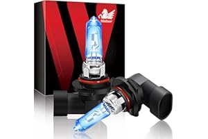 WinPower Hir2 9012 55W Halogène Ampoules Phare 5000K Blanc chaud Lampe 12V Voiture, 2 Pièces