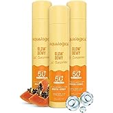 Aqualogica Glow+ Dewy Gel Sunscreen - 50 g x 3 | SPF 50+ PA++++ | In-Vivo Tested | New-age Filters | 12-Hour* Sun Protection