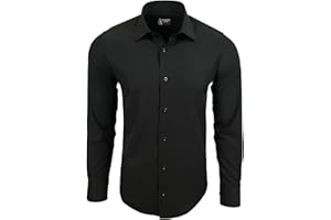 Subliminal Mode Camisa de Vestir para Hombre