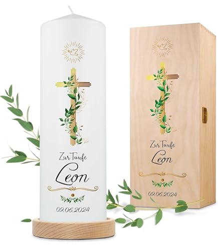 OROLOGIO IN ECOPELLE CON CROCE E COLOMBA PERSONALIZZABILE PER COMUNIONE E CRESIMA - Doni Bomboniere