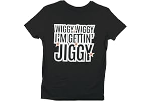 GENERIC Wiggy Wiggy I'm Getting Jiggy T-Shirt - Unisex, 100% Cotton, Available in Sizes S to 5XL