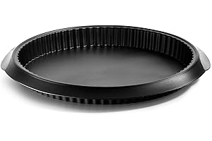 Lékué Classic - forma do quiche, 28 cm, kolor czarny