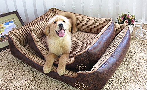 AcornPets-B6-Super-Warm-Soft-Luxury-Large-Dog-Bed-Pillow-Puppy-Cat-Pet-Comfy-Fur-Fleece
