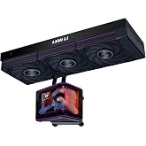 Lian Li HydroShift II OLED Kavisli 360 UNI Vantilat&ouml;r P28 AiO Sıvı Soğutucu, 360 mm, OLED Ekran, P28 Fan - Siyah
