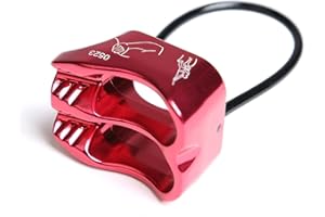 YUNDXI Safety Outdoor Mountaineering Climbing ATC Belay Rappel Device Rock Climbing Carabiners Abseiling Downhill Safety Ring Belay Device Climbing Equipment