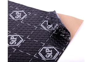 Standartplast Black Silver Insonorizzante 73910124, 375 x 265 x 1,8 mm, in alubutyl, 20 pezzi