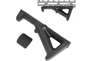 SBGJMY AFG2 Impugnatura Anteriore Angolata,Impugnatura Frontale Triangolare in Nylon per Impugnatura Angolata del Sistema Picatinny Rail da 20 mm