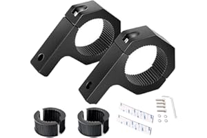 WANYIG Arbeitsleuchten Halterung Universal, Rohr Klemme, Scheinwerfer Halterung Klemmhalterung Light Bar Mount Bracket (35MM/ 50MM)