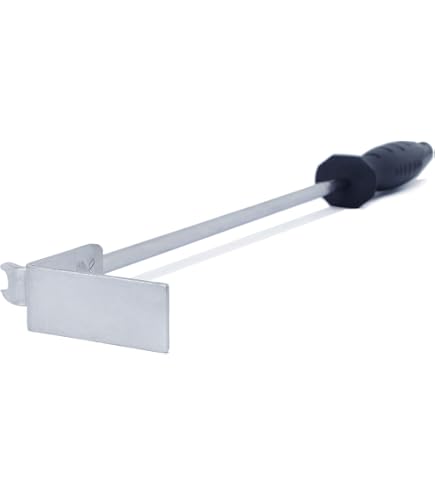 L Ash Rake Scraper With Shovel & Heat Resistant Gloves - Fireplace Tool Set For Wood Burner, Coal, BBQ - View #5