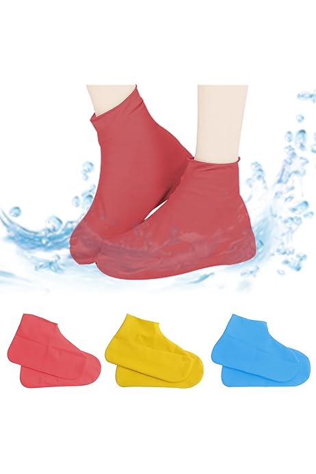 Botas De Lluvia Mujer Cubrezapatos Impermeables Cubrezapatos - Main Image