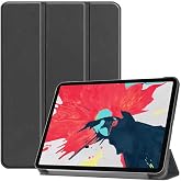 Fogy Ipad Pro 4.Nesil 11" In&ccedil; (M2 &Ccedil;İPLİ) 2022 ile Uyumlu Kılıf Kapaklı Ince Tasarım Uyku Modlu Smart, Siyah