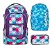 Produktbild Satch PACK Hurly Pearly 3er Set Schulrucksack + Schlamperbox + Regencape blau
