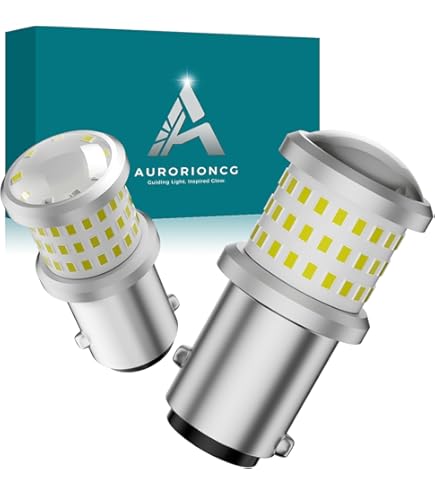P21/5w 1157 Bay15d led-lampen, 12 V, 24 V, 54 SMD super helder, wit, 6000 K, voor remlicht, remlicht, achterlicht, enz. Niet geschikt voor boten. (2 stuks