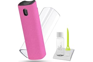 DauMeiQH - Kit per la pulizia dello schermo, con spray e salvietta, kit per la pulizia di telefoni cellulari elettronici iPhone, iPad, computer, MacBook Pro, PC, monitor, TV, schermi piatti LCD,