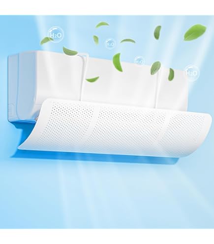 Cmboom Klimaanlagen Windschutz - Verstellbar Bis 180° Für 22-42 Zoll Geräte