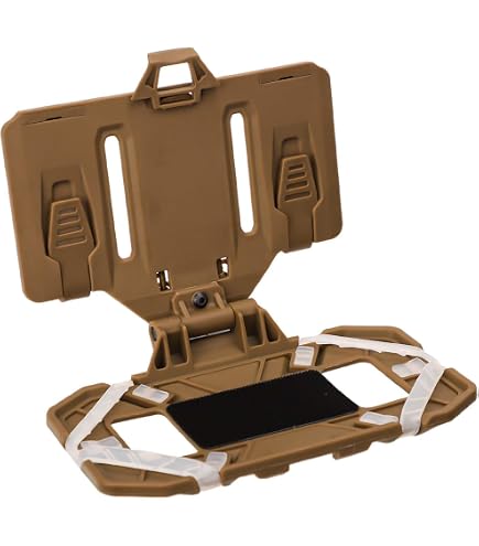 Support Téléphone Gilet Tactique Pliable - Navigation Rapide - Compatible MOLLE - Pour Outdoor