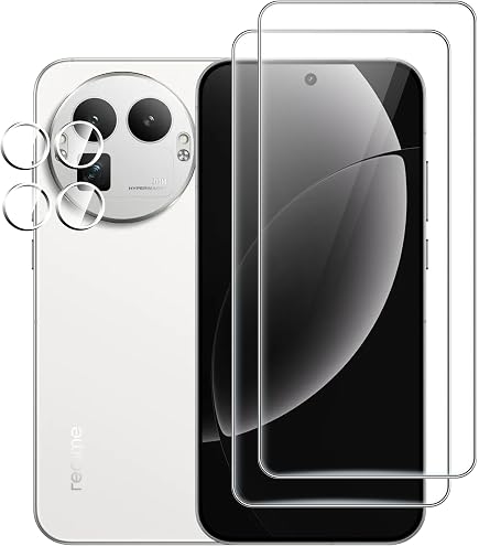 ebestStar - Vetro Temperato x2 per Realme 8 Pro, Realme 8 (No 5G), Pellicola Protezione Schermo, Antiurto